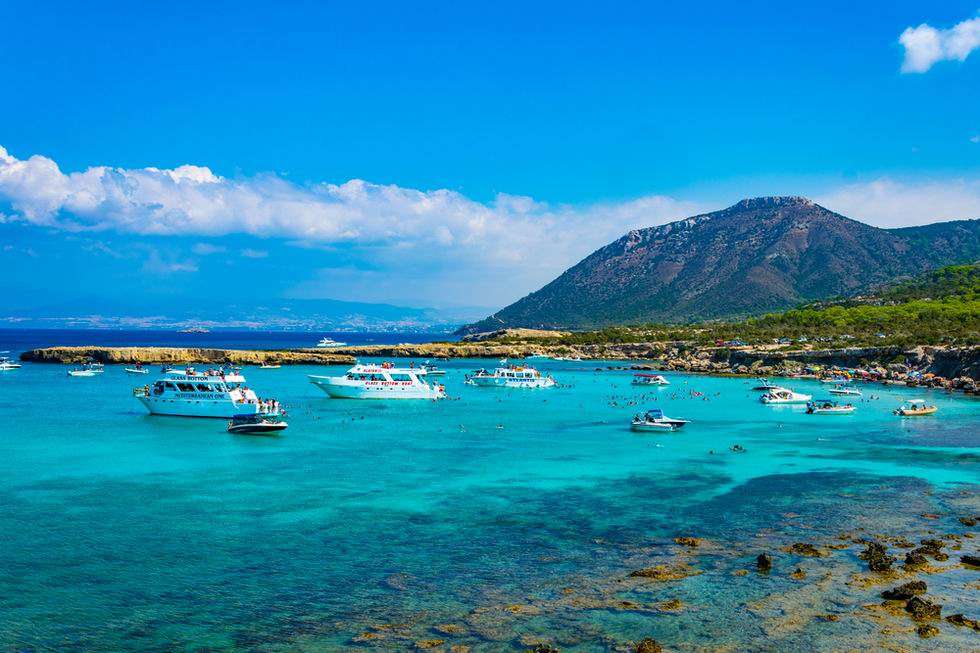 Kék Lagúna Paphos Ciprus