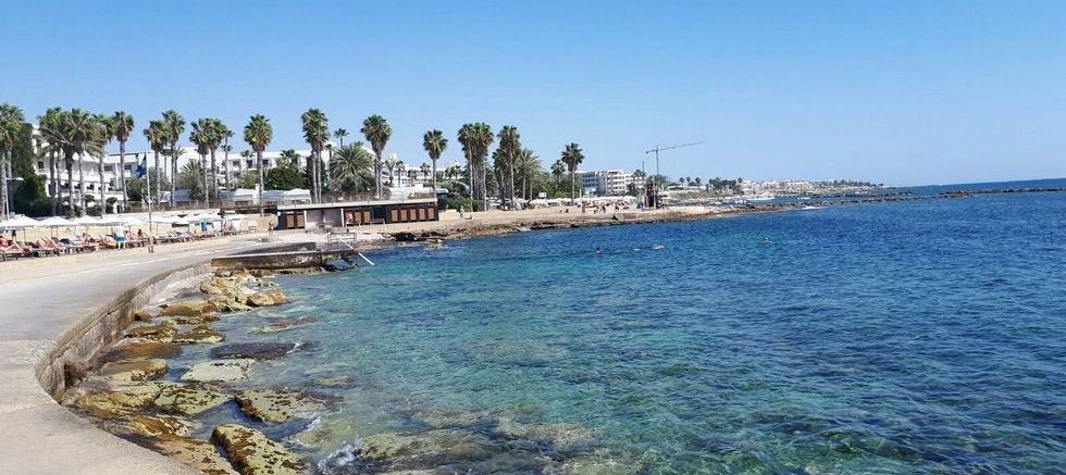 paphos municipal beach