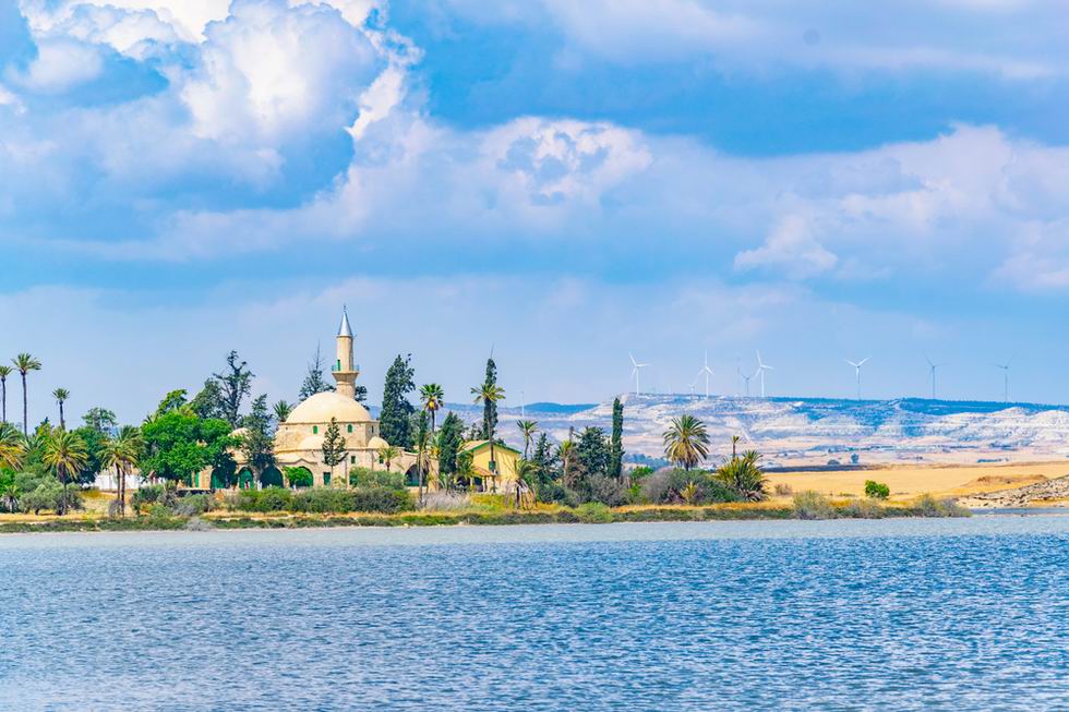 Hala Sultan Tekke Larnaca sós-tó