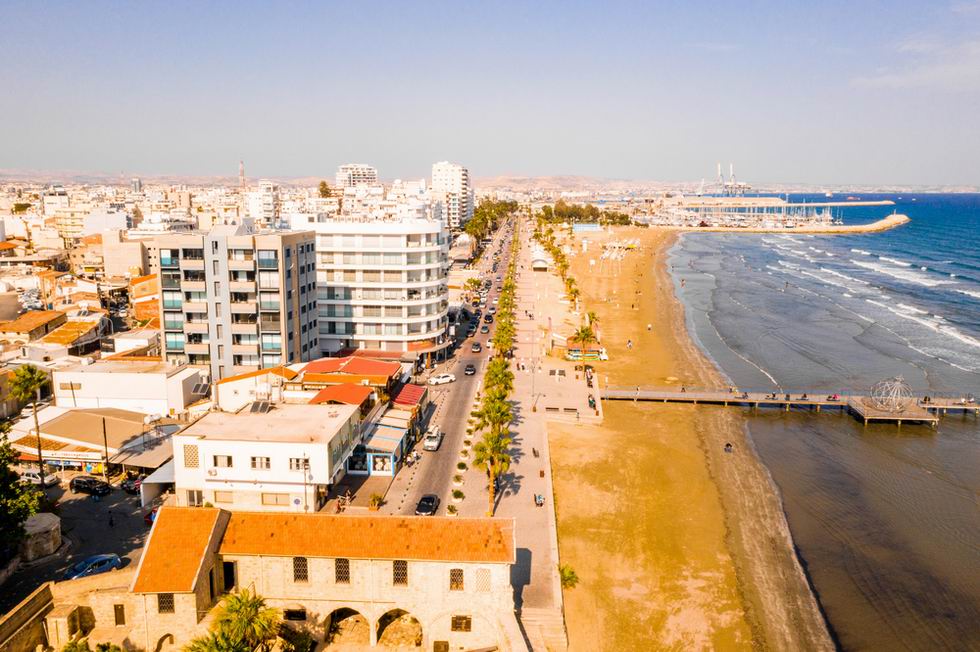 Larnaca beach